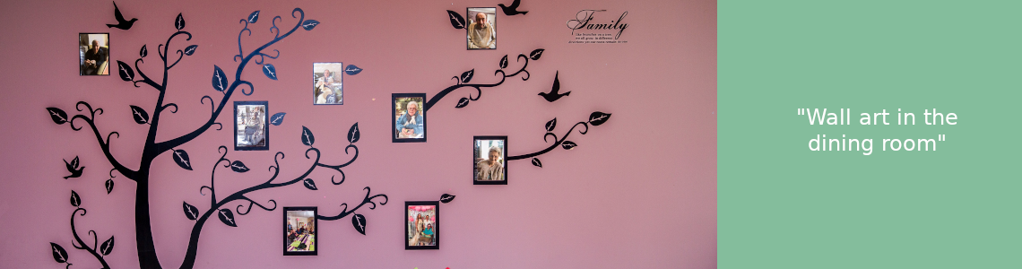 Care home wall art