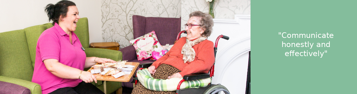 Communication in care home