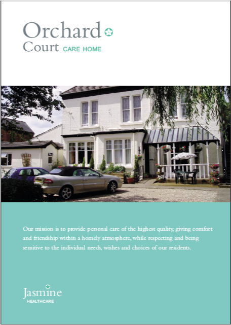 Orchard Court Care Home brochure